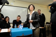 64 אחוזי הצבעה הספיקו כדי להיות המפלגה השלישית בגודלה (חנין זועבי מצביעה)