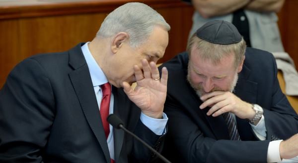 Avichai Mendelblit Attorney General with Netanyahu1