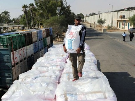 Assistance sent to Hamas in Gaza1